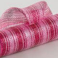 10 inch Hot Pink Metallic Ombre Decor Mesh