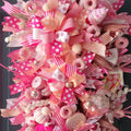 Pink Christmas Swag: Whimsical Candy & Sweets Wreath