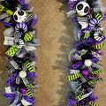 Halloween Skulls and Ghosts Garland, Pumpkin King Garland