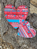 Custom 3D Heart Card: Nurse Appreciation Gift