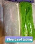Deco Mesh Tubing, 15 Yards Wreath Making Craft Supplies