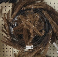 Deco Mesh Wreath Form, 10-20" Black Metal Frame