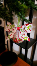 Whimsical Green Monster Christmas Ornament, grinchmas Customizable Gift