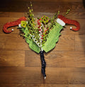 Grinchmas tree topper, green elf Christmas tree decoration