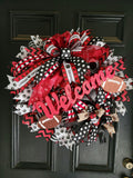 Georgia Bulldogs Football Wreath: Collegiate Team Swag