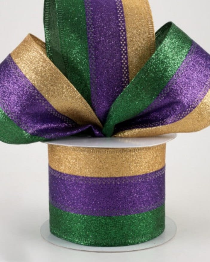 Mardi gras ribbon
