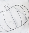 Pumpkin shaped wire wreath, fall craft supplies